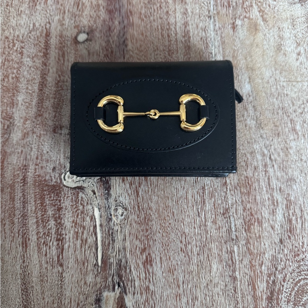 GUCCI HORSEBIT 1955 CARD CASE WALLET